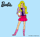 Dibujo Barbie juvenil pintado por xuxa