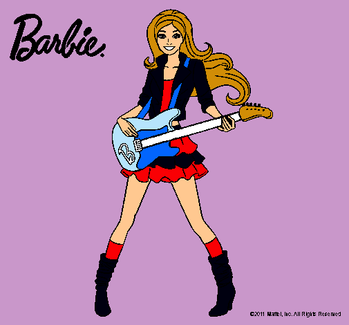 Barbie guitarrista