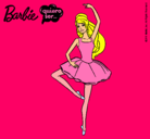 Dibujo Barbie bailarina de ballet pintado por MUNEKA