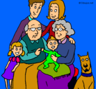 Dibujo Familia pintado por Lokitha