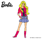 Dibujo Barbie juvenil pintado por princessamorosa