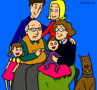 Dibujo Familia pintado por vrapmr