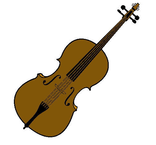 Dibujo Violín pintado por JavierAB