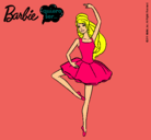 Dibujo Barbie bailarina de ballet pintado por belen04