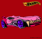 Dibujo Hot Wheels 3 pintado por yunior