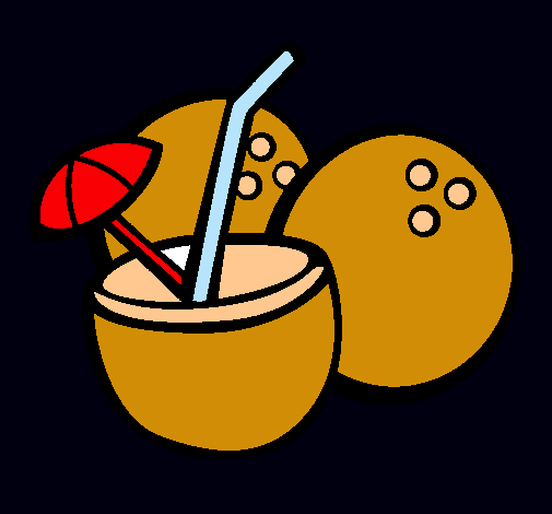 Cóctel de coco