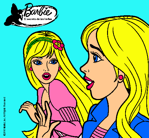 Barbie sorprendida