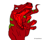 Dibujo Velociraptor II pintado por mgvgfngnfg