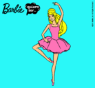 Dibujo Barbie bailarina de ballet pintado por fanity