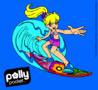 Dibujo Polly Pocket 4 pintado por surfi