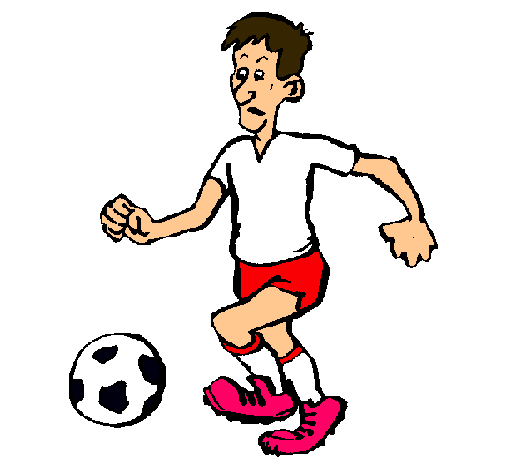 Dibujo Jugador de fútbol pintado por CR7_