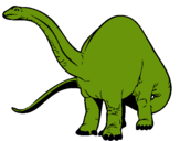 Dibujo Braquiosaurio II pintado por uytre