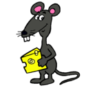 Dibujo Rata 2 pintado por  ratoci