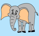 Dibujo Elefante feliz pintado por wilirsa