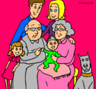 Dibujo Familia pintado por  vckhvfdhgid