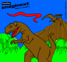 Dibujo Imaginext 14 pintado por suric