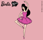 Dibujo Barbie bailarina de ballet pintado por hemoxa