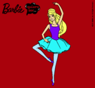 Dibujo Barbie bailarina de ballet pintado por chochis