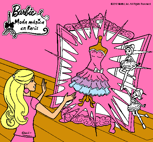 El vestido mágico de Barbie