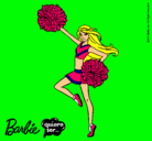 Dibujo Barbie animadora pintado por fanity