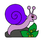 Dibujo Caracol pintado por avaunza