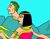 Dibujo César y Cleopatra pintado por 608525212