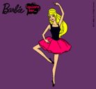 Dibujo Barbie bailarina de ballet pintado por ferbarbie