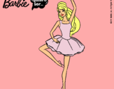 Dibujo Barbie bailarina de ballet pintado por jhjuyigh