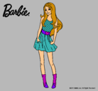 Dibujo Barbie veraniega pintado por victoria36