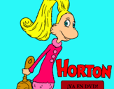 Dibujo Horton - Sally O'Maley pintado por cuore