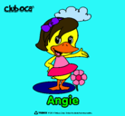 Dibujo Angie pintado por thefis