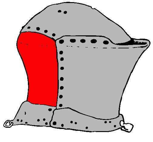 Casco de caballero