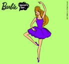 Dibujo Barbie bailarina de ballet pintado por arrate