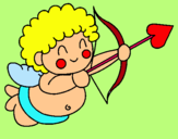 Dibujo Cupido pintado por tamiys