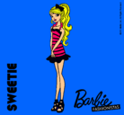 Dibujo Barbie Fashionista 6 pintado por ianna