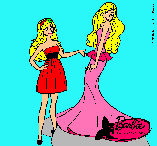 Barbie estrena vestido