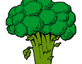Dibujo Brócoli pintado por zxcvb