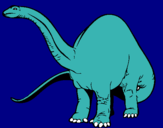 Dibujo Braquiosaurio II pintado por brakiosaurio