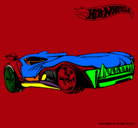 Dibujo Hot Wheels 3 pintado por wdfouasdcvmk