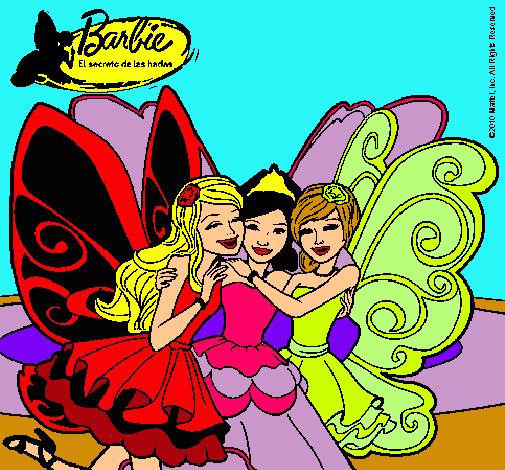 Barbie y sus amigas en hadas