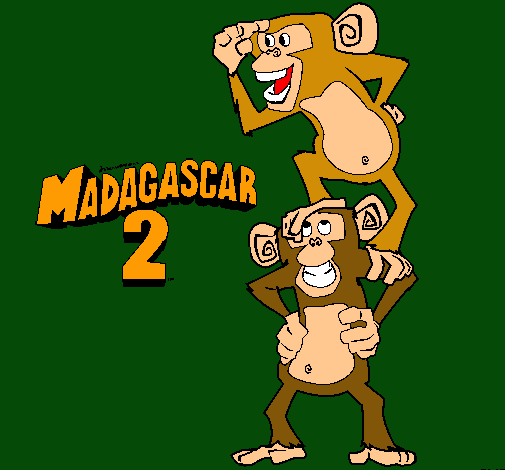 Madagascar 2 Manson y Phil