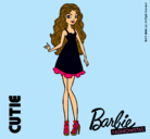 Dibujo Barbie Fashionista 3 pintado por lauravera