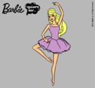 Dibujo Barbie bailarina de ballet pintado por valerina10