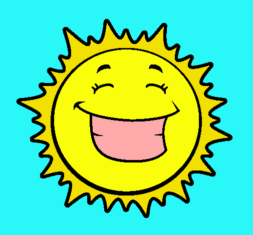 Sol sonriendo