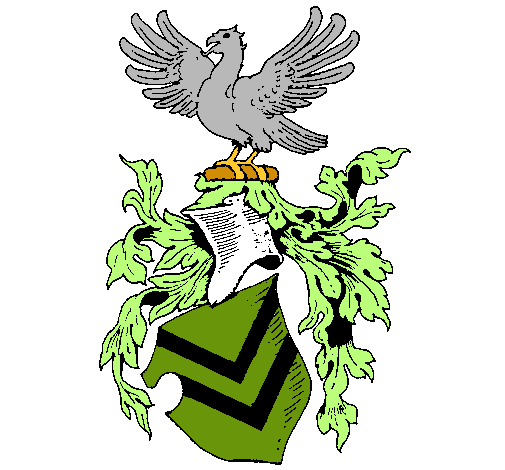 Escudo de armas y aguila 