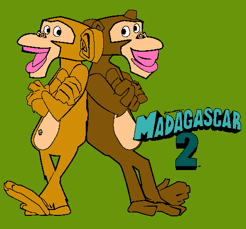 Madagascar 2 Manson y Phil 2