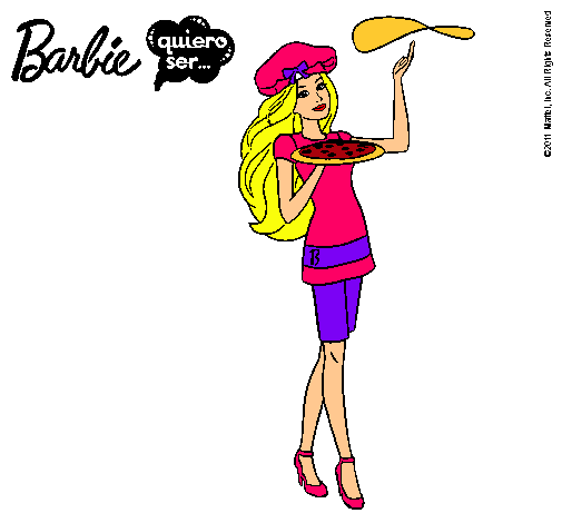 Barbie cocinera