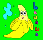 Dibujo Banana pintado por banaaaaa