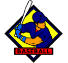 Dibujo Logo de béisbol pintado por frank123