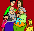 Dibujo Familia pintado por mer1th